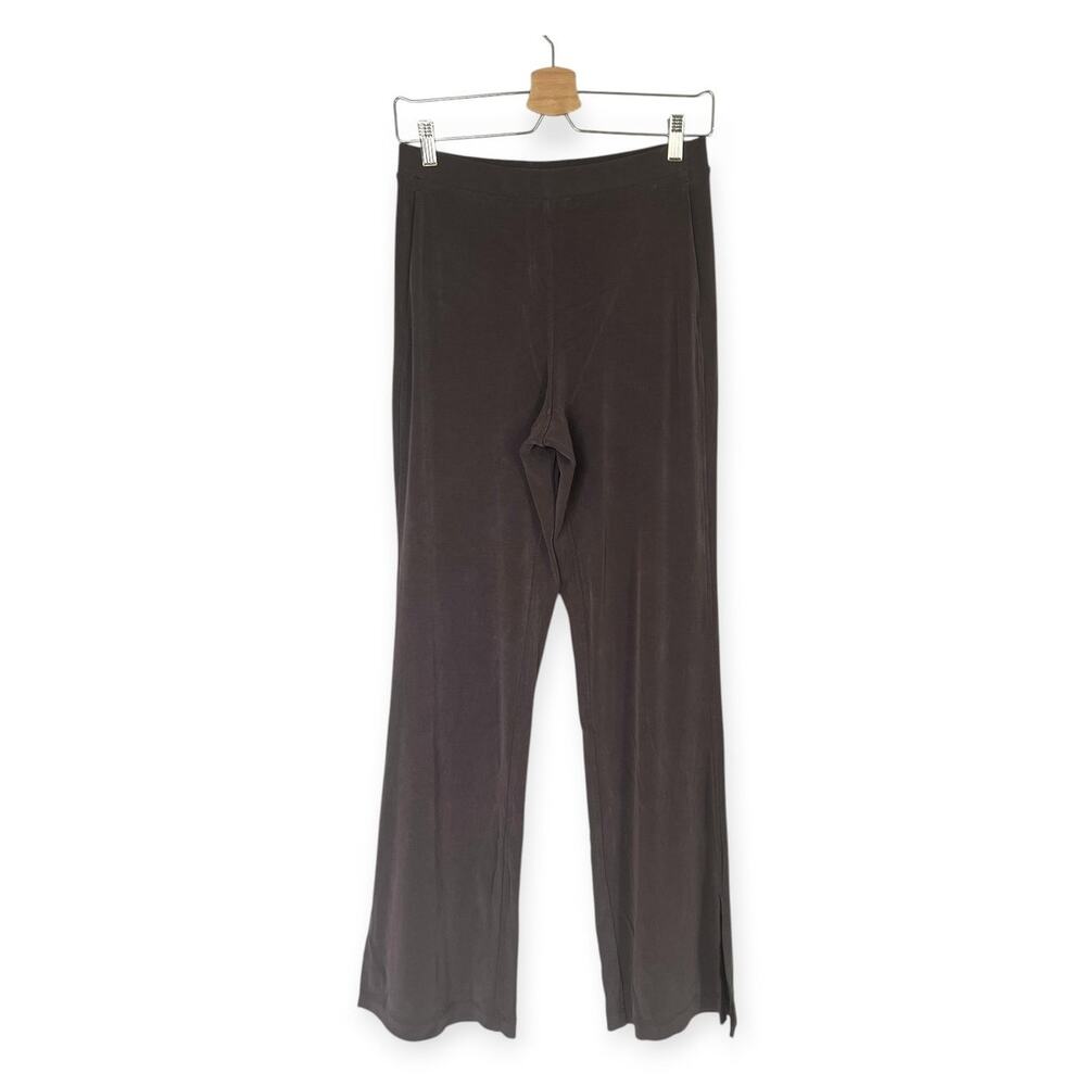 Lululemon Softstreme Pants Size M High Rise 32" Inseam Espresso Brown Wide Leg